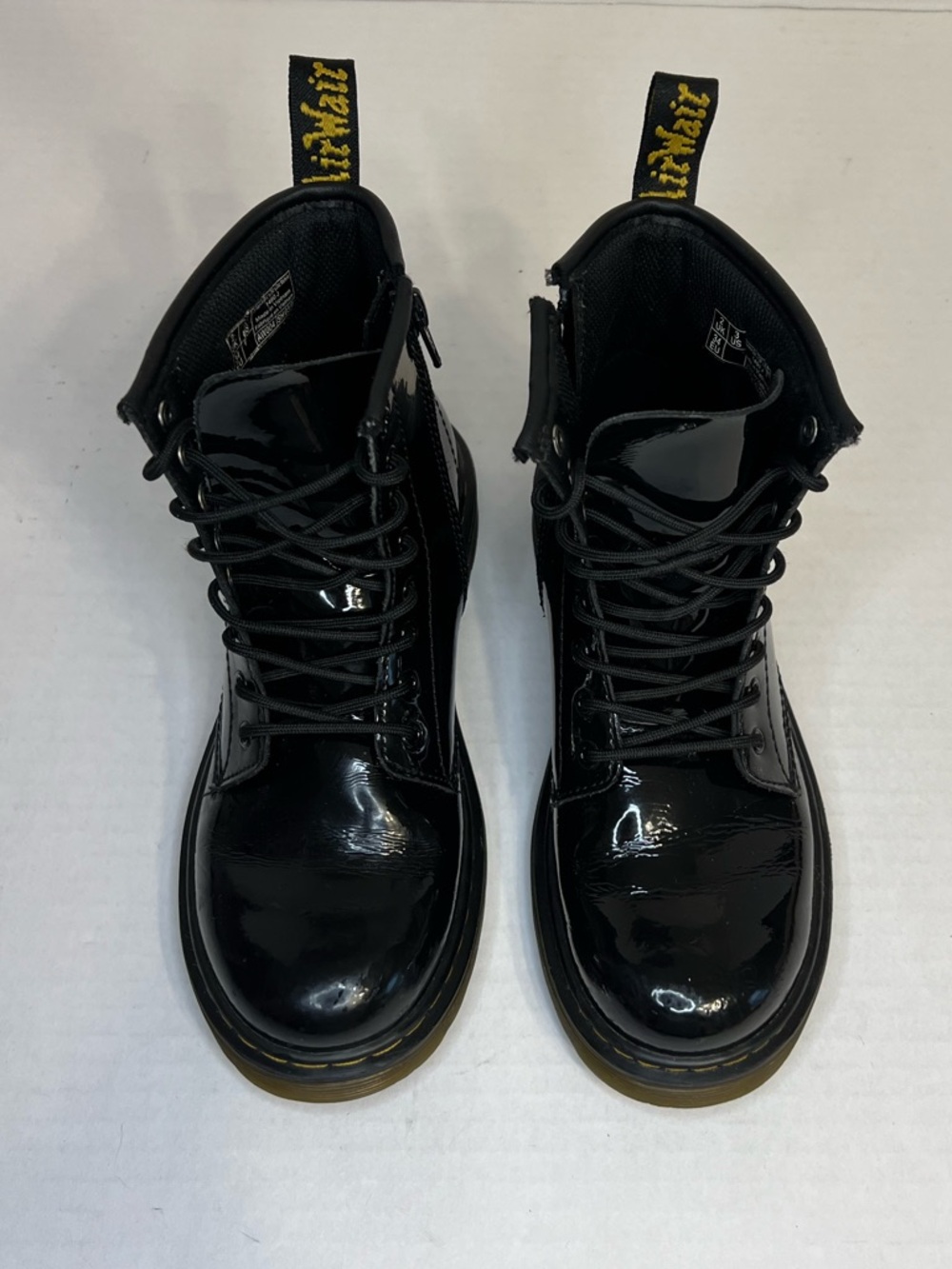 Dr. Martens Patent Leather Boots size 3 - Picture 3 of 11